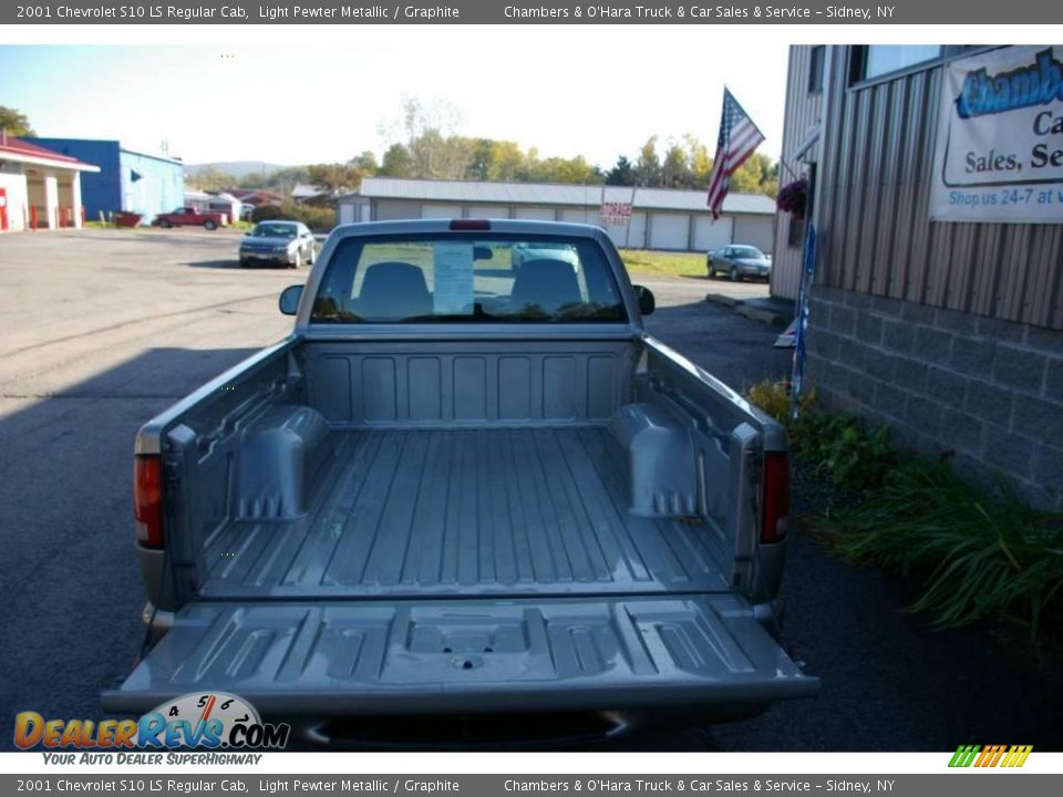 2001 Chevrolet S10 LS Regular Cab Light Pewter Metallic / Graphite Photo #8