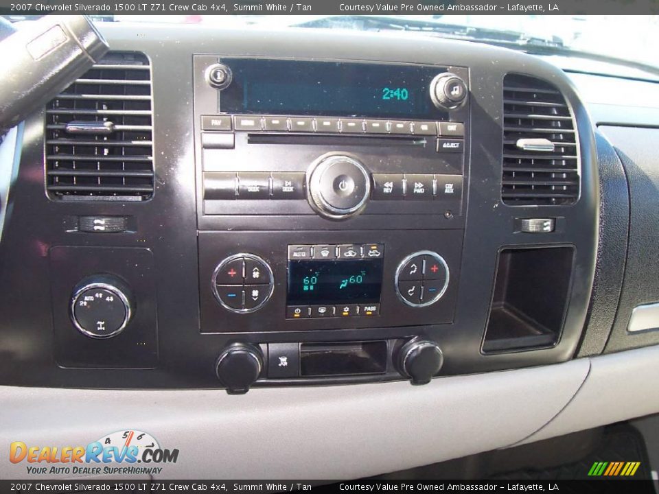 2007 Chevrolet Silverado 1500 LT Z71 Crew Cab 4x4 Summit White / Tan Photo #12