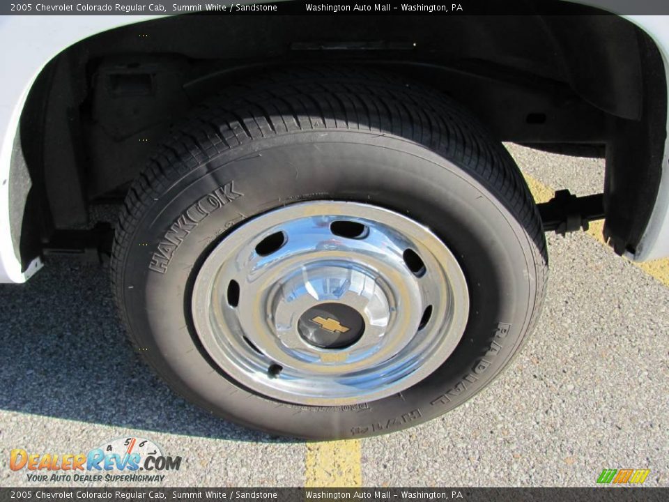2005 Chevrolet Colorado Regular Cab Summit White / Sandstone Photo #3