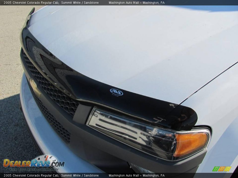 2005 Chevrolet Colorado Regular Cab Summit White / Sandstone Photo #11