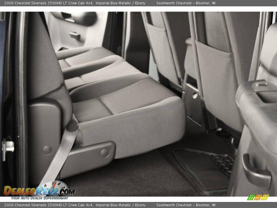 2009 Chevrolet Silverado 2500HD LT Crew Cab 4x4 Imperial Blue Metallic / Ebony Photo #5