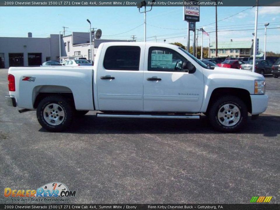 2009 Chevrolet Silverado 1500 LT Z71 Crew Cab 4x4 Summit White / Ebony Photo #5