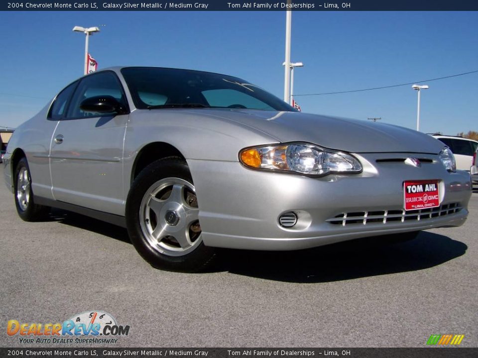 2004 Chevrolet Monte Carlo LS Galaxy Silver Metallic / Medium Gray Photo #1