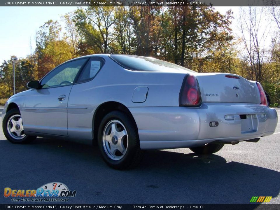 2004 Chevrolet Monte Carlo LS Galaxy Silver Metallic / Medium Gray Photo #4
