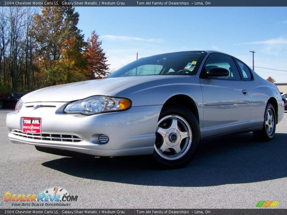 2004 Chevrolet Monte Carlo LS Galaxy Silver Metallic / Medium Gray Photo #5