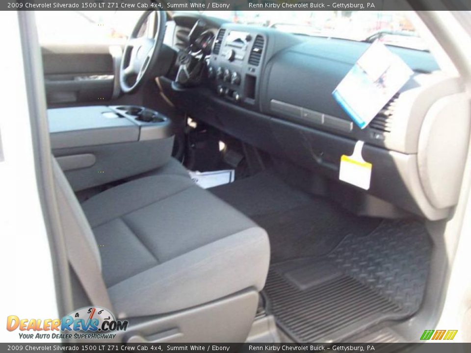 2009 Chevrolet Silverado 1500 LT Z71 Crew Cab 4x4 Summit White / Ebony Photo #15
