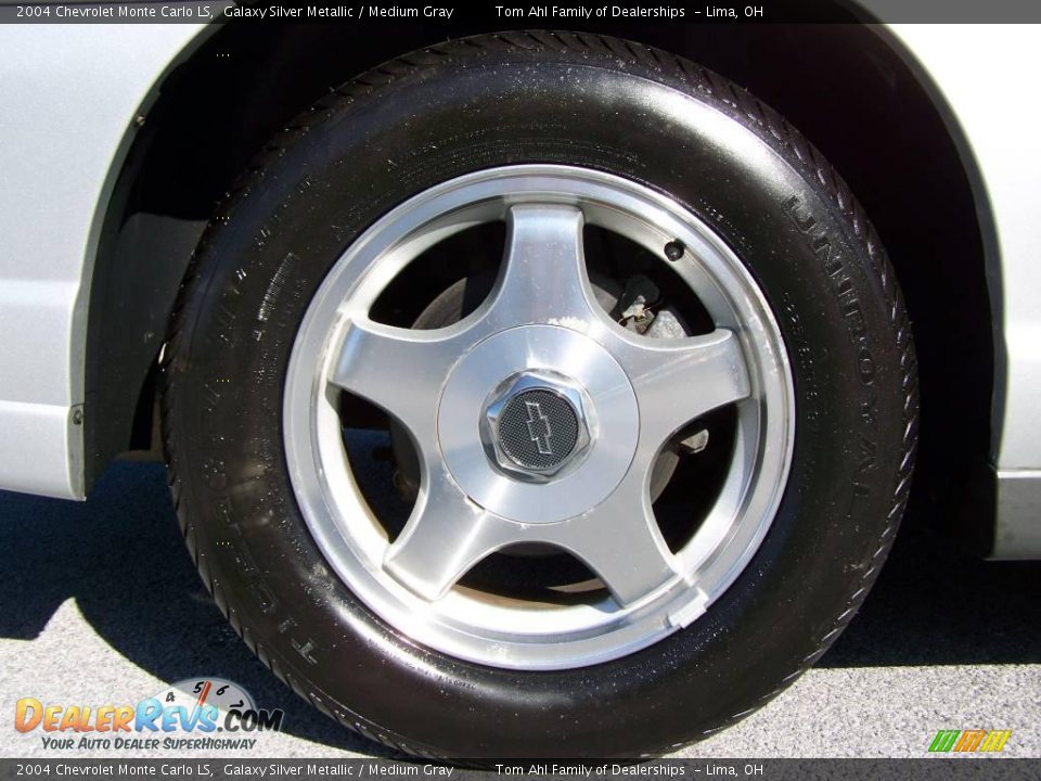 2004 Chevrolet Monte Carlo LS Galaxy Silver Metallic / Medium Gray Photo #8