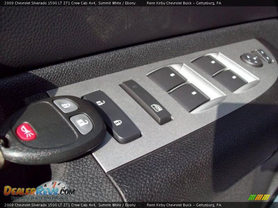 2009 Chevrolet Silverado 1500 LT Z71 Crew Cab 4x4 Summit White / Ebony Photo #18