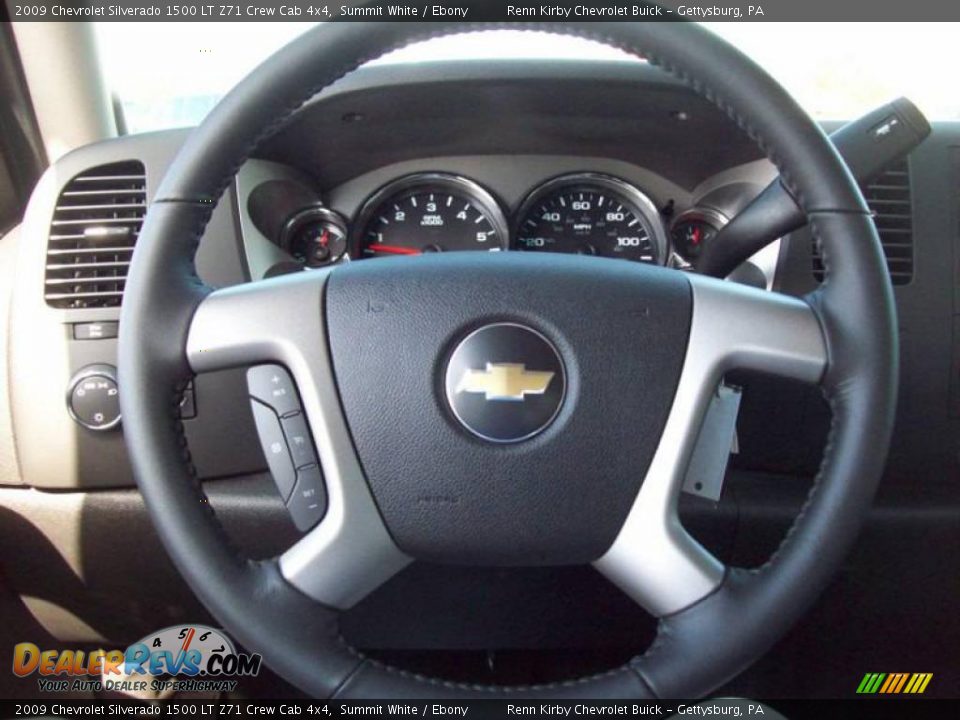 2009 Chevrolet Silverado 1500 LT Z71 Crew Cab 4x4 Summit White / Ebony Photo #23