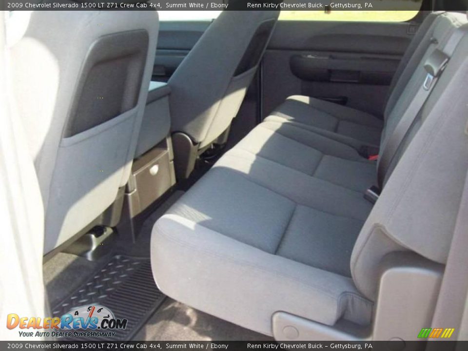 2009 Chevrolet Silverado 1500 LT Z71 Crew Cab 4x4 Summit White / Ebony Photo #26