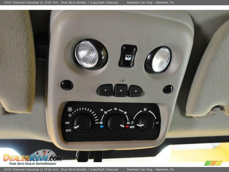 2006 Chevrolet Suburban LS 1500 4x4 Silver Birch Metallic / Gray/Dark Charcoal Photo #9