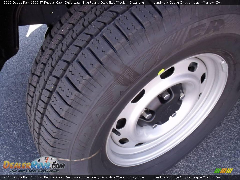 2010 Dodge Ram 1500 ST Regular Cab Deep Water Blue Pearl / Dark Slate/Medium Graystone Photo #12