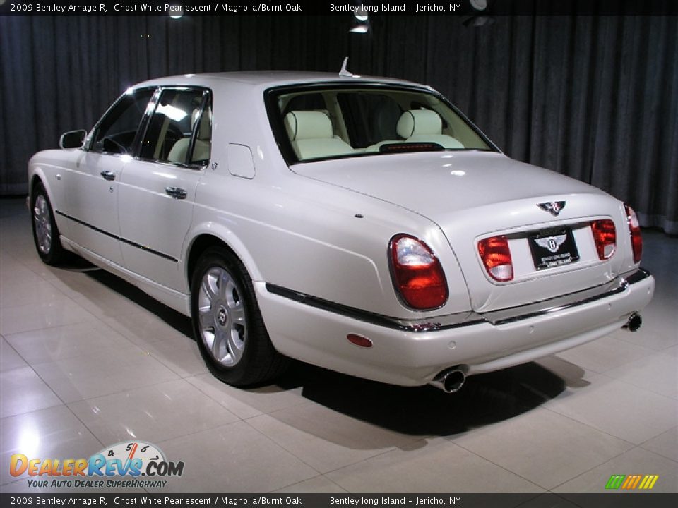 2009 Bentley Arnage R Ghost White Pearlescent / Magnolia/Burnt Oak Photo #2