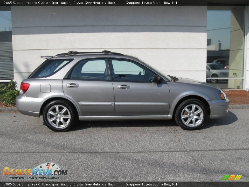 2005 Subaru Impreza Outback Sport Wagon Crystal Grey Metallic / Black Photo #2