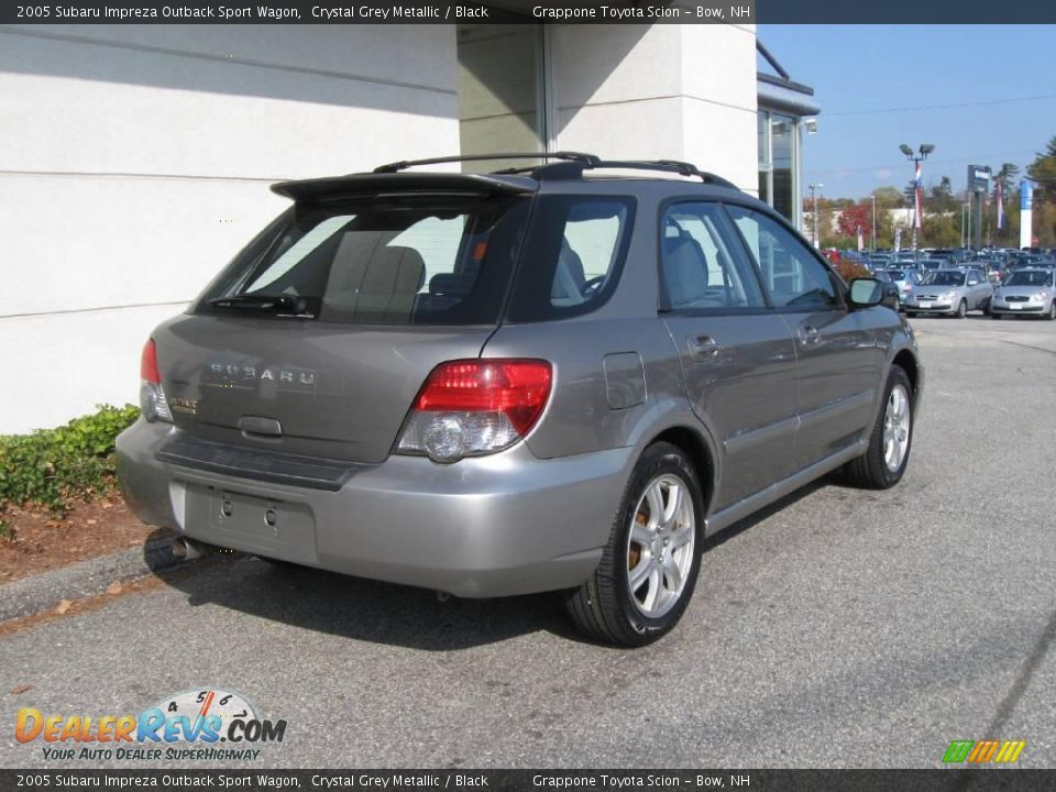 2005 Subaru Impreza Outback Sport Wagon Crystal Grey Metallic / Black Photo #3