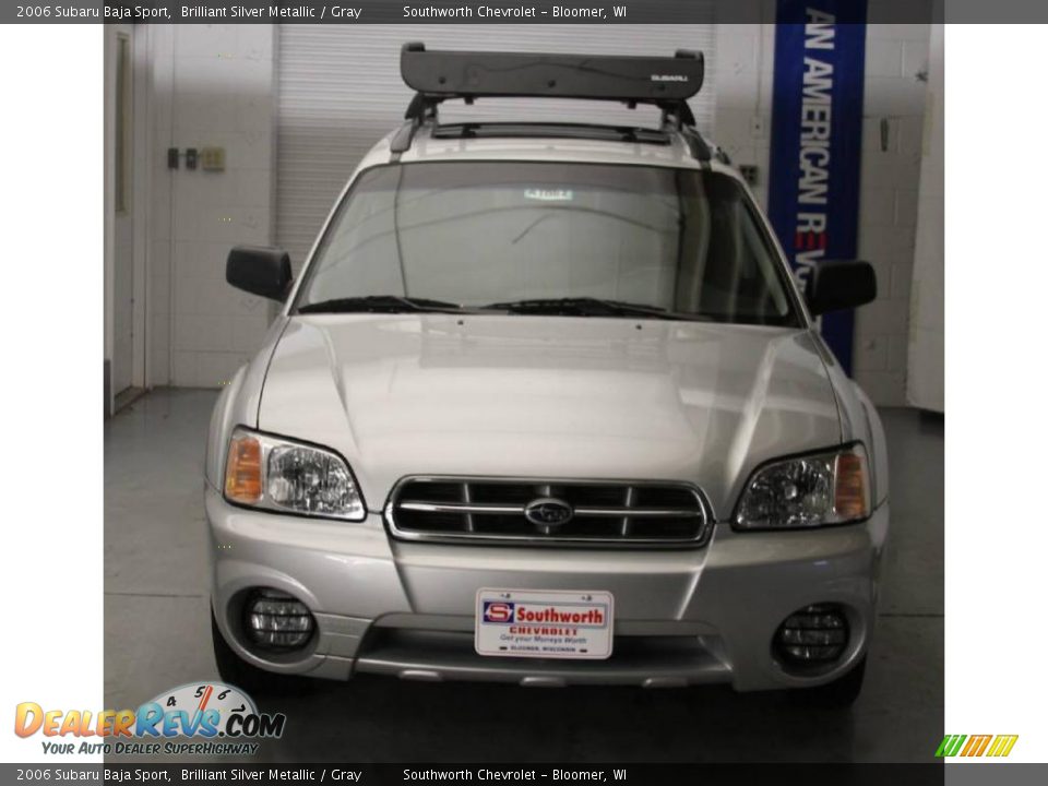 2006 Subaru Baja Sport Brilliant Silver Metallic / Gray Photo #2