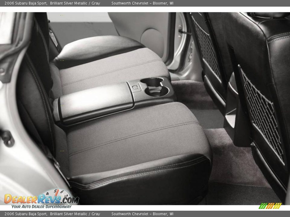 2006 Subaru Baja Sport Brilliant Silver Metallic / Gray Photo #6