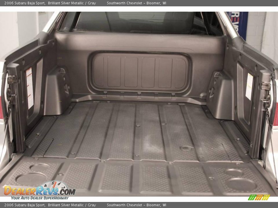2006 Subaru Baja Sport Brilliant Silver Metallic / Gray Photo #10