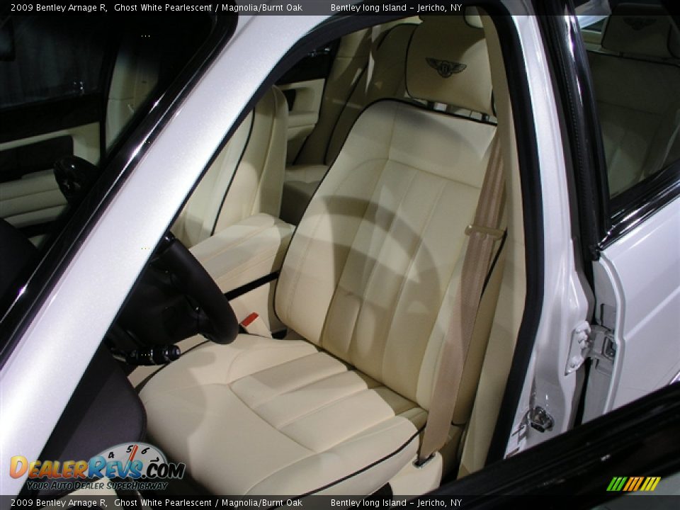 2009 Bentley Arnage R Ghost White Pearlescent / Magnolia/Burnt Oak Photo #5