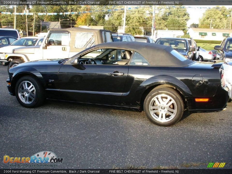 2006 Ford Mustang GT Premium Convertible Black / Dark Charcoal Photo #3
