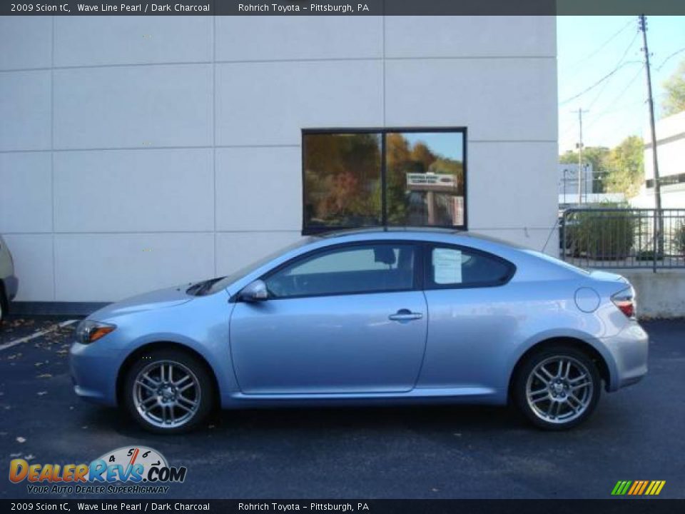 2009 Scion tC Wave Line Pearl / Dark Charcoal Photo #1