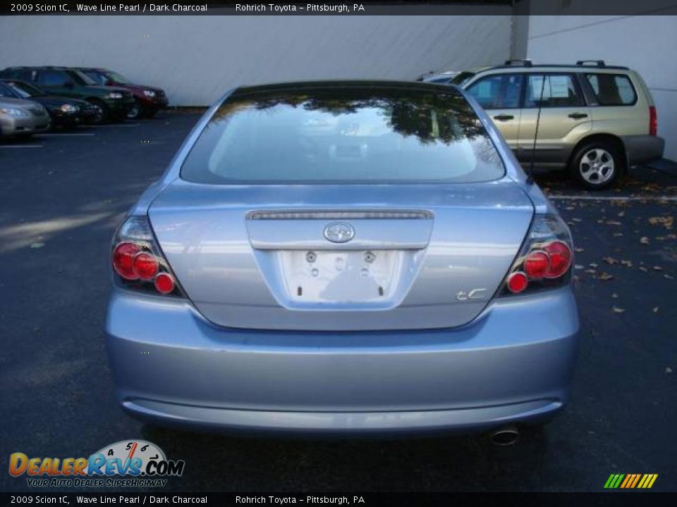2009 Scion tC Wave Line Pearl / Dark Charcoal Photo #3