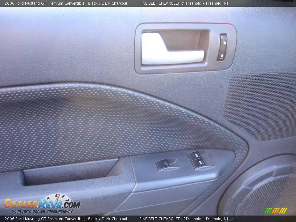 2006 Ford Mustang GT Premium Convertible Black / Dark Charcoal Photo #8