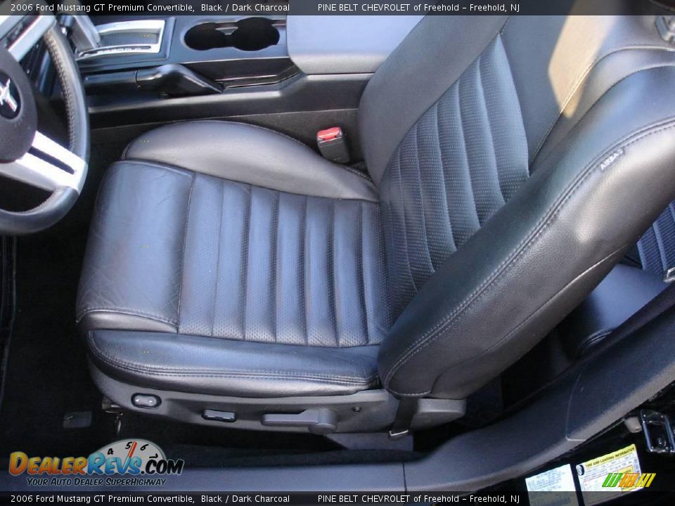 2006 Ford Mustang GT Premium Convertible Black / Dark Charcoal Photo #9