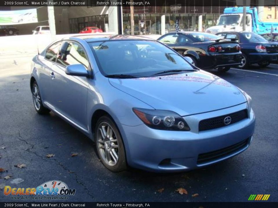 2009 Scion tC Wave Line Pearl / Dark Charcoal Photo #6