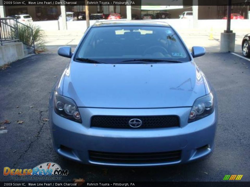 2009 Scion tC Wave Line Pearl / Dark Charcoal Photo #7