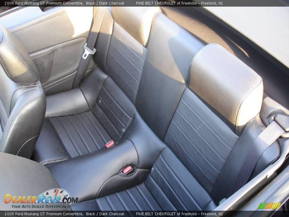 2006 Ford Mustang GT Premium Convertible Black / Dark Charcoal Photo #14