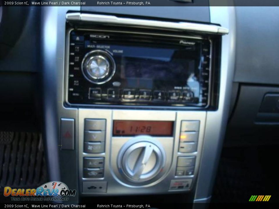 2009 Scion tC Wave Line Pearl / Dark Charcoal Photo #18