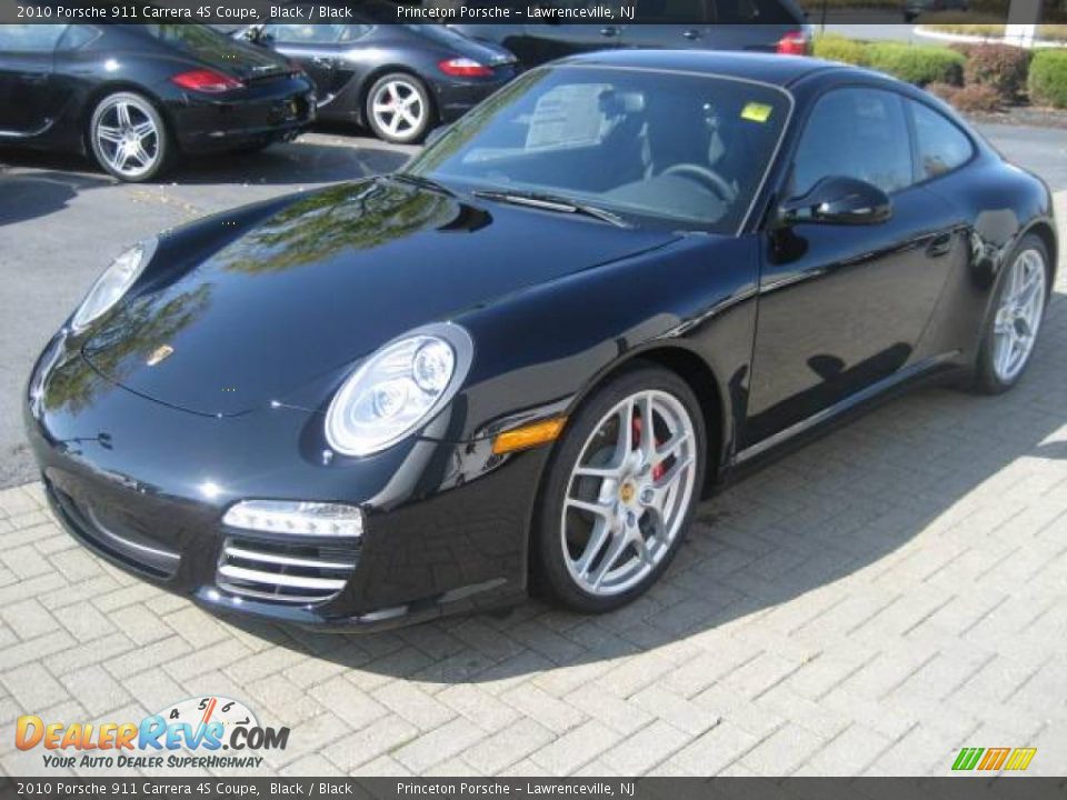 2010 Porsche 911 Carrera 4S Coupe Black / Black Photo #1