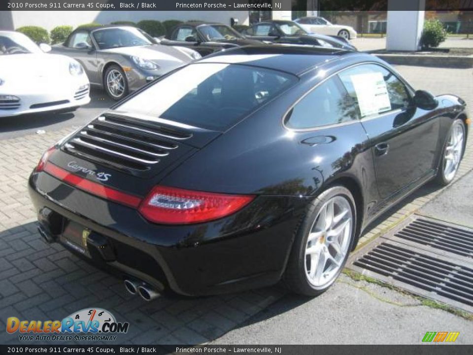 2010 Porsche 911 Carrera 4S Coupe Black / Black Photo #5