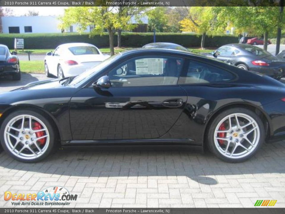 2010 Porsche 911 Carrera 4S Coupe Black / Black Photo #8