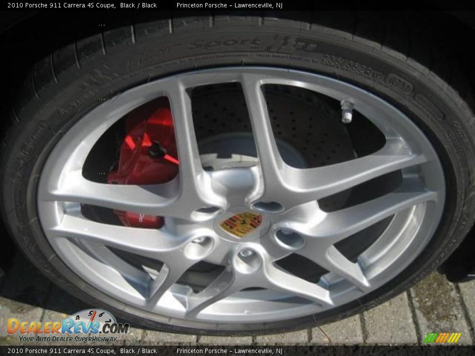 2010 Porsche 911 Carrera 4S Coupe Black / Black Photo #10