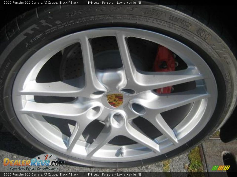 2010 Porsche 911 Carrera 4S Coupe Black / Black Photo #11