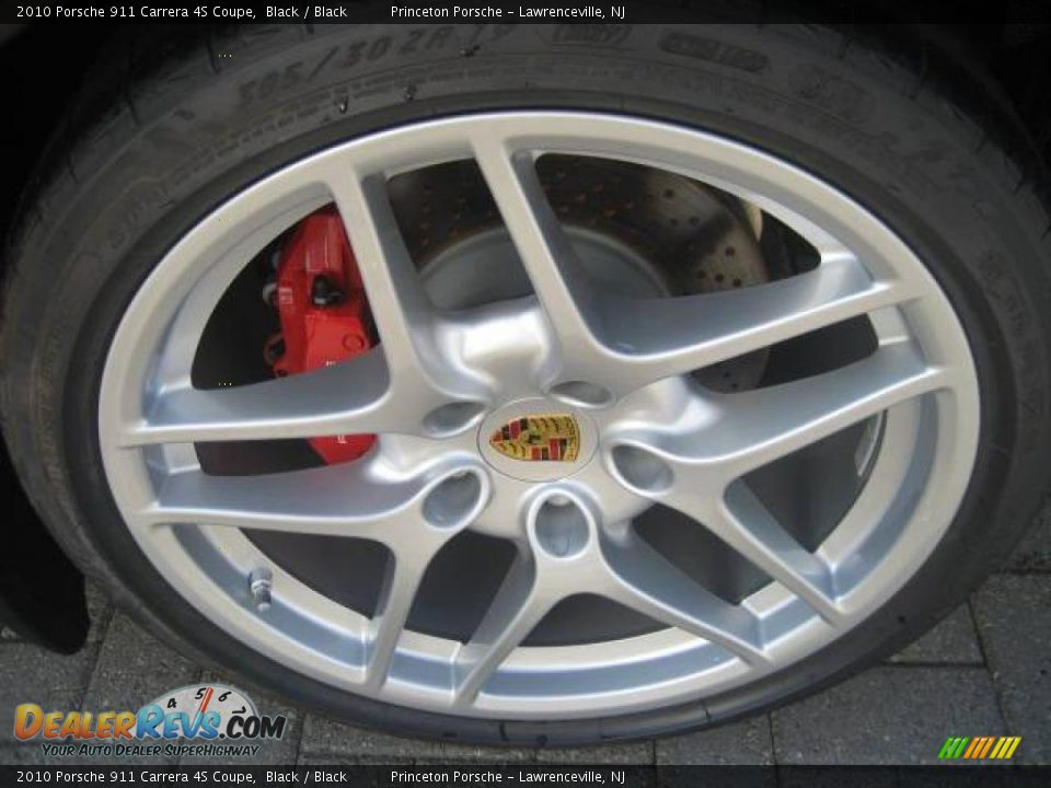 2010 Porsche 911 Carrera 4S Coupe Black / Black Photo #12