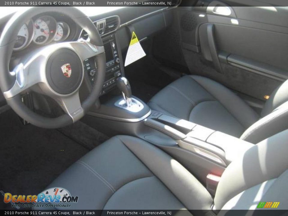 2010 Porsche 911 Carrera 4S Coupe Black / Black Photo #14