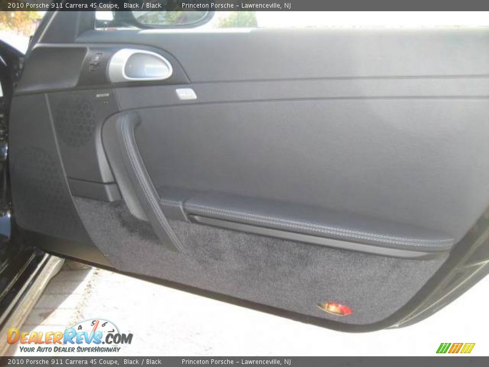 2010 Porsche 911 Carrera 4S Coupe Black / Black Photo #15