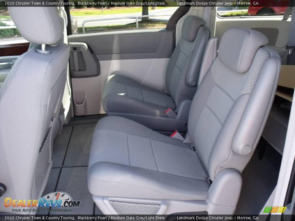 2010 Chrysler Town & Country Touring Blackberry Pearl / Medium Slate Gray/Light Shale Photo #7