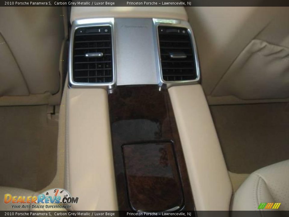 2010 Porsche Panamera S Carbon Grey Metallic / Luxor Beige Photo #21