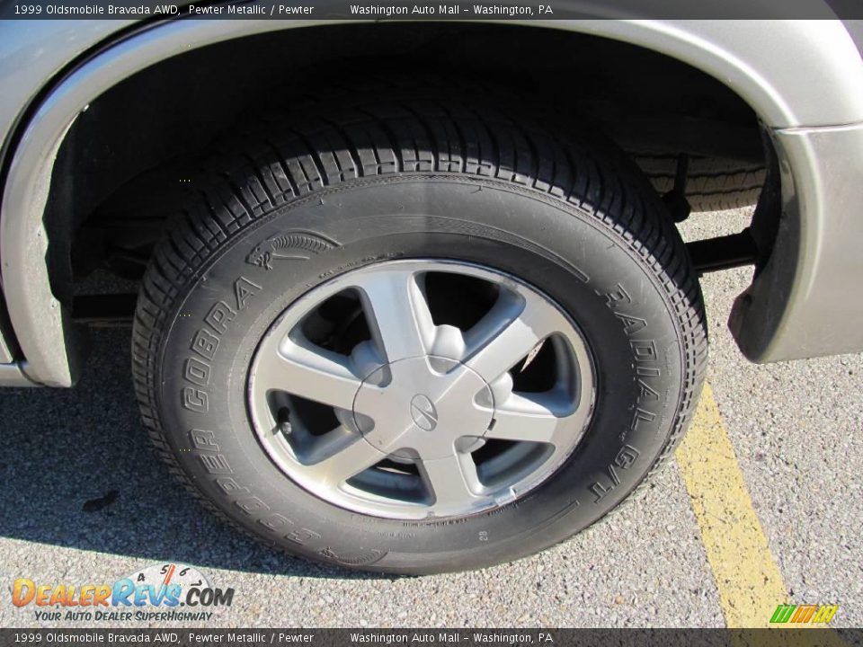 1999 Oldsmobile Bravada AWD Pewter Metallic / Pewter Photo #3