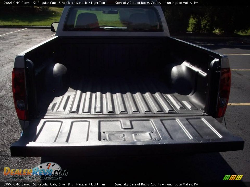 2006 GMC Canyon SL Regular Cab Silver Birch Metallic / Light Tan Photo #7