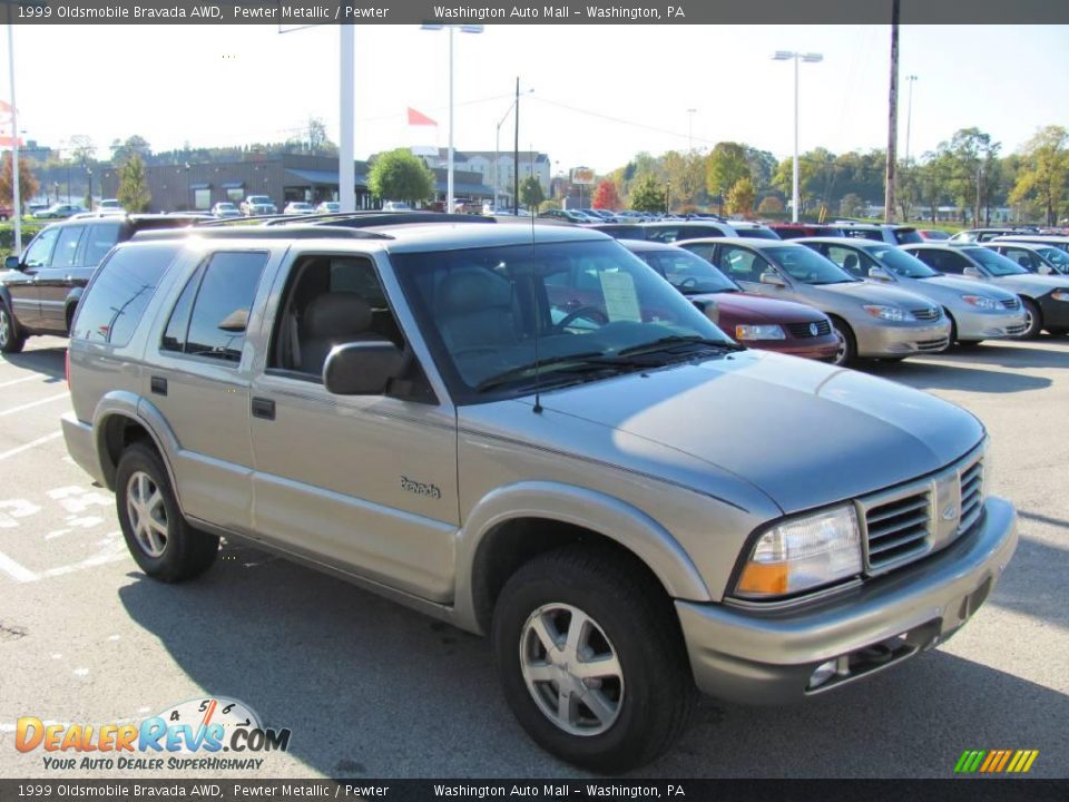 1999 Oldsmobile Bravada AWD Pewter Metallic / Pewter Photo #6