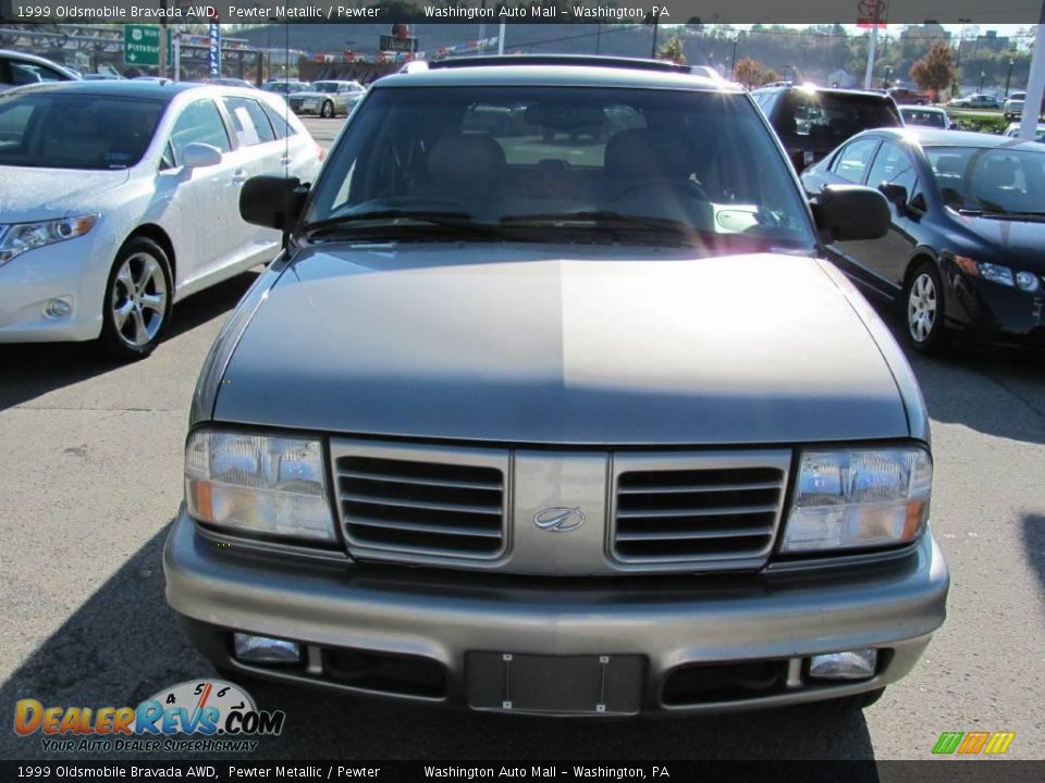 1999 Oldsmobile Bravada AWD Pewter Metallic / Pewter Photo #7