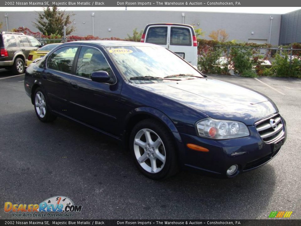 2002 Nissan maxima se black #5