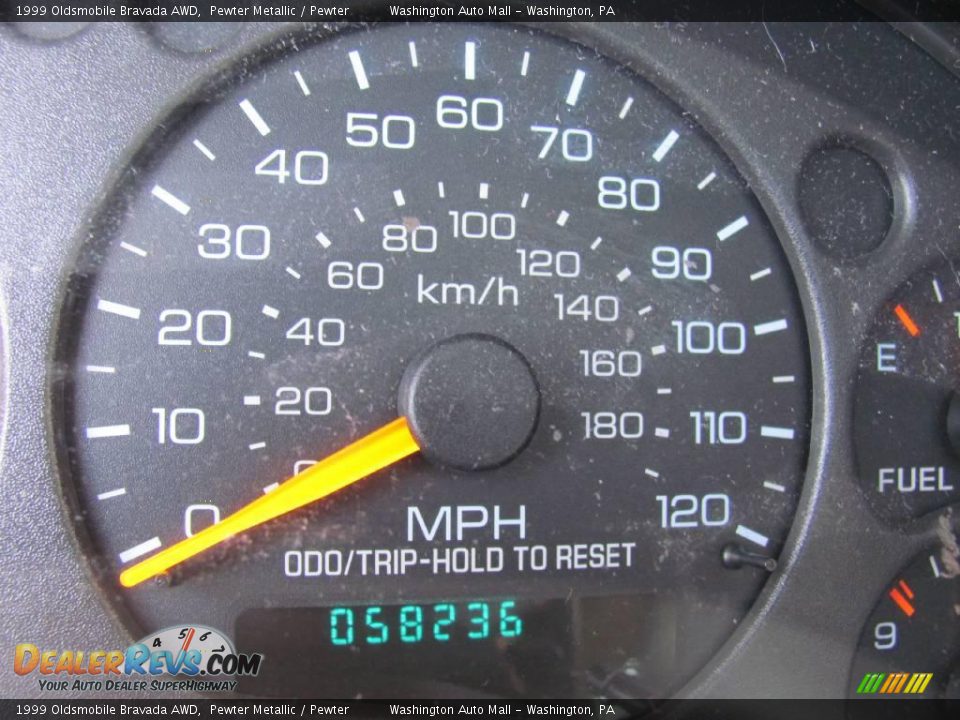 1999 Oldsmobile Bravada AWD Pewter Metallic / Pewter Photo #20