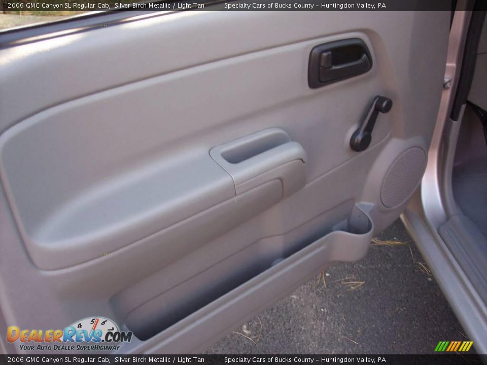 2006 GMC Canyon SL Regular Cab Silver Birch Metallic / Light Tan Photo #25