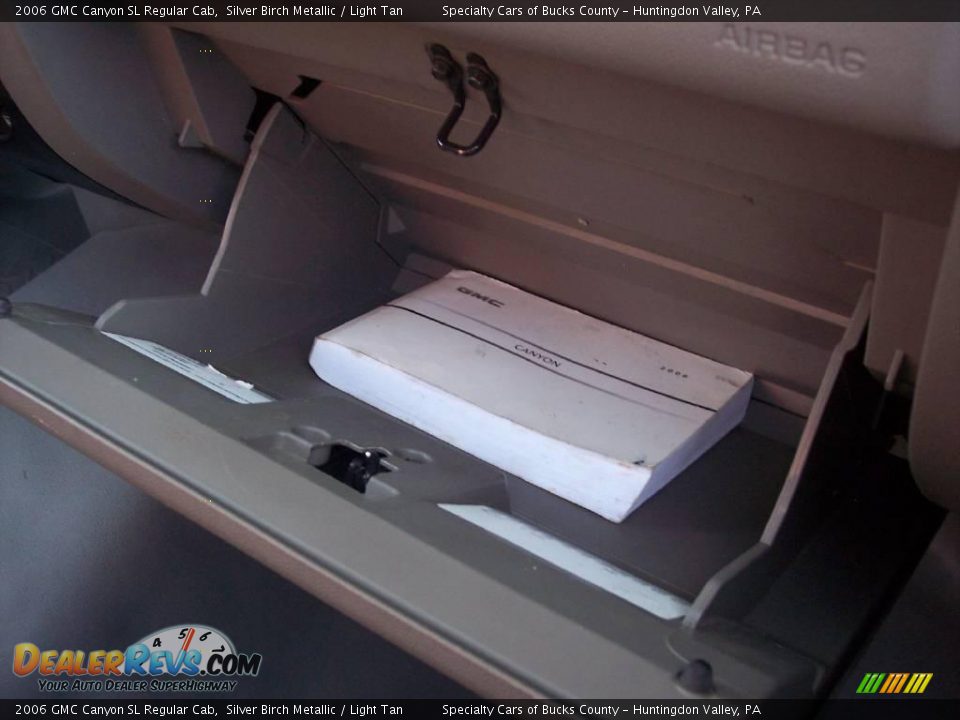 2006 GMC Canyon SL Regular Cab Silver Birch Metallic / Light Tan Photo #34